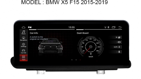 Màn hình DVD Android xe BMW X5 NBT 2015-2018 | Màn nguyên khối Flycar